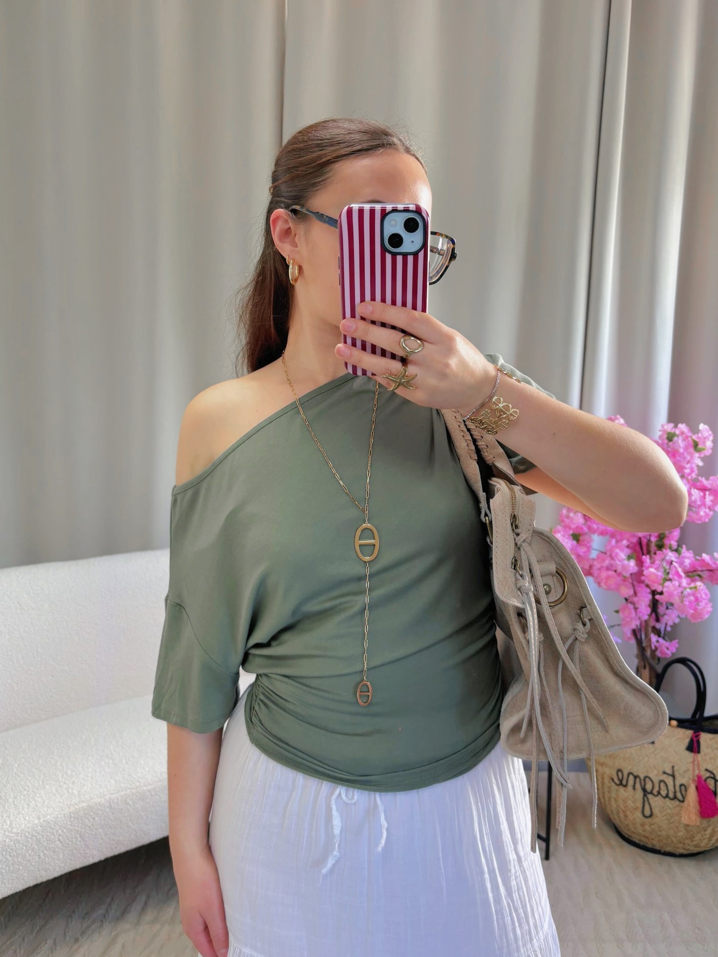 Top SARAH kaki