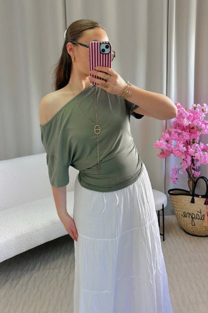 Top SARAH kaki