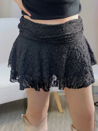 Jupe short MOLLY noire