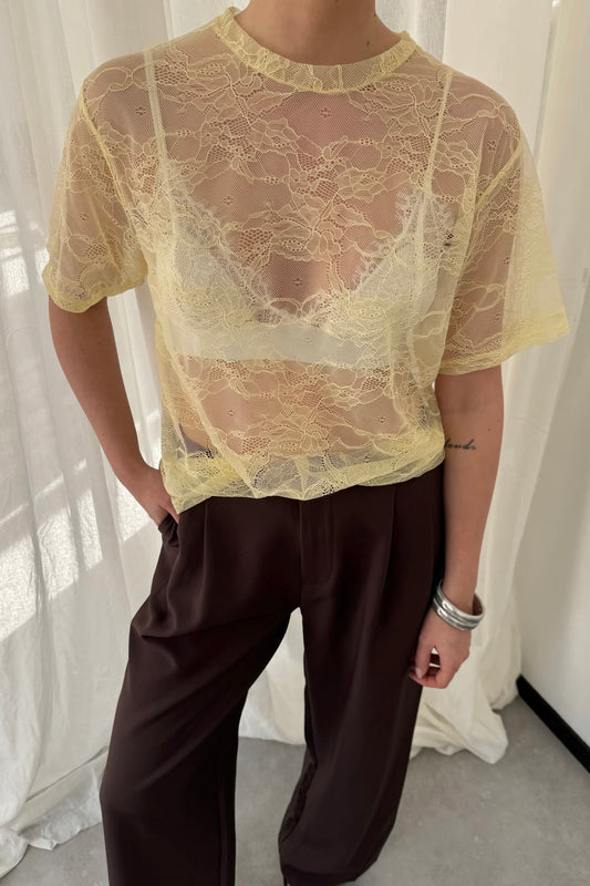 T-shirt LULU jaune