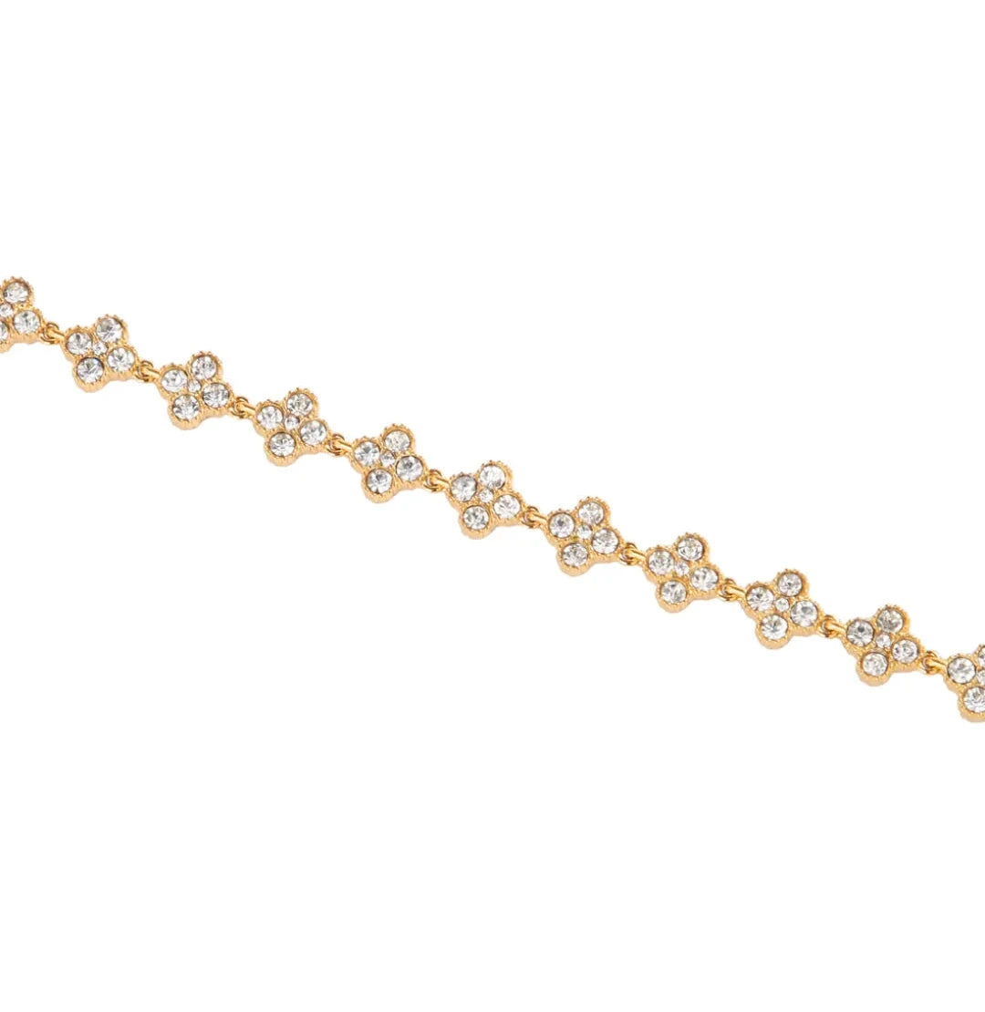 Bracelets STRASS fleurs