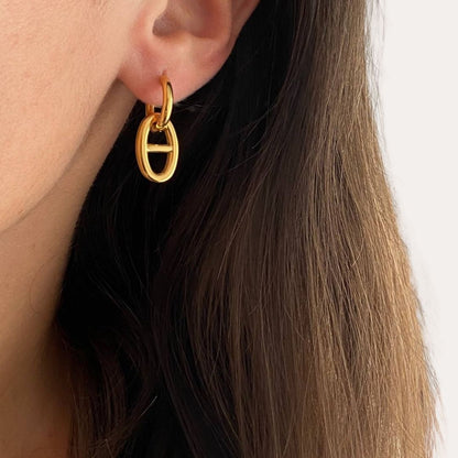 Boucles d'oreilles MAILLE