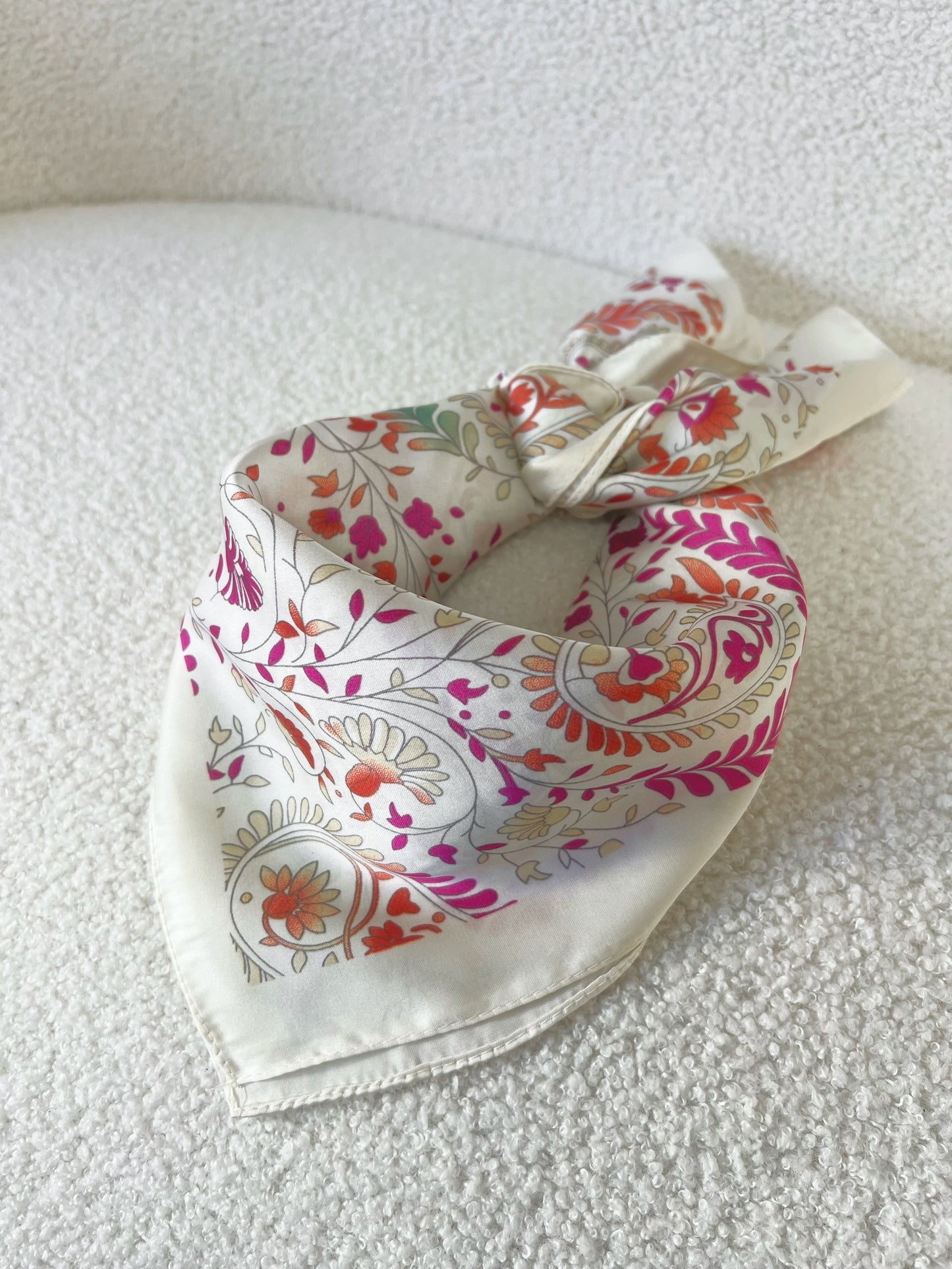 Foulard CARRE écru