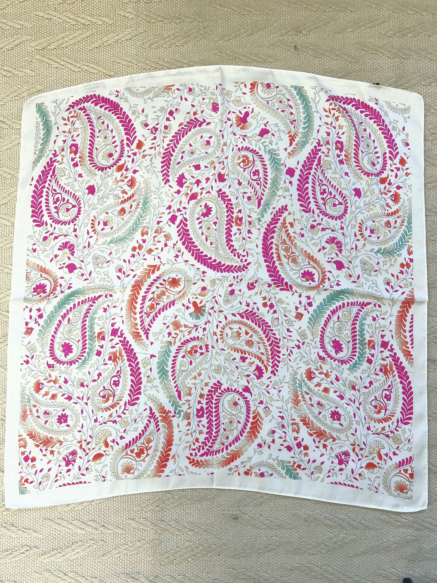 Foulard CARRE écru