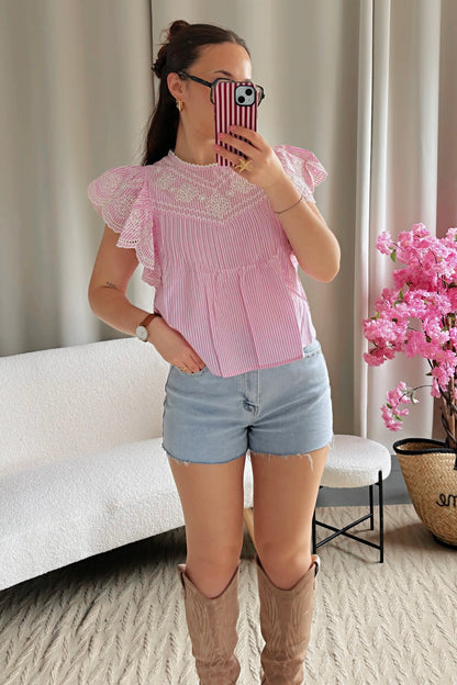Blouse GABY rose