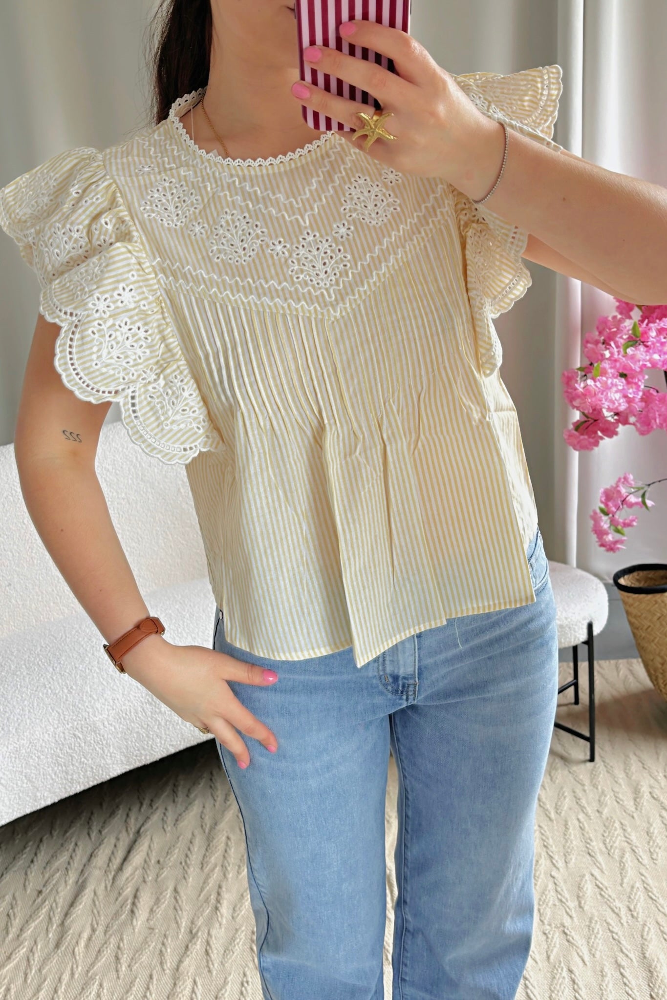 Blouse GABY jaune