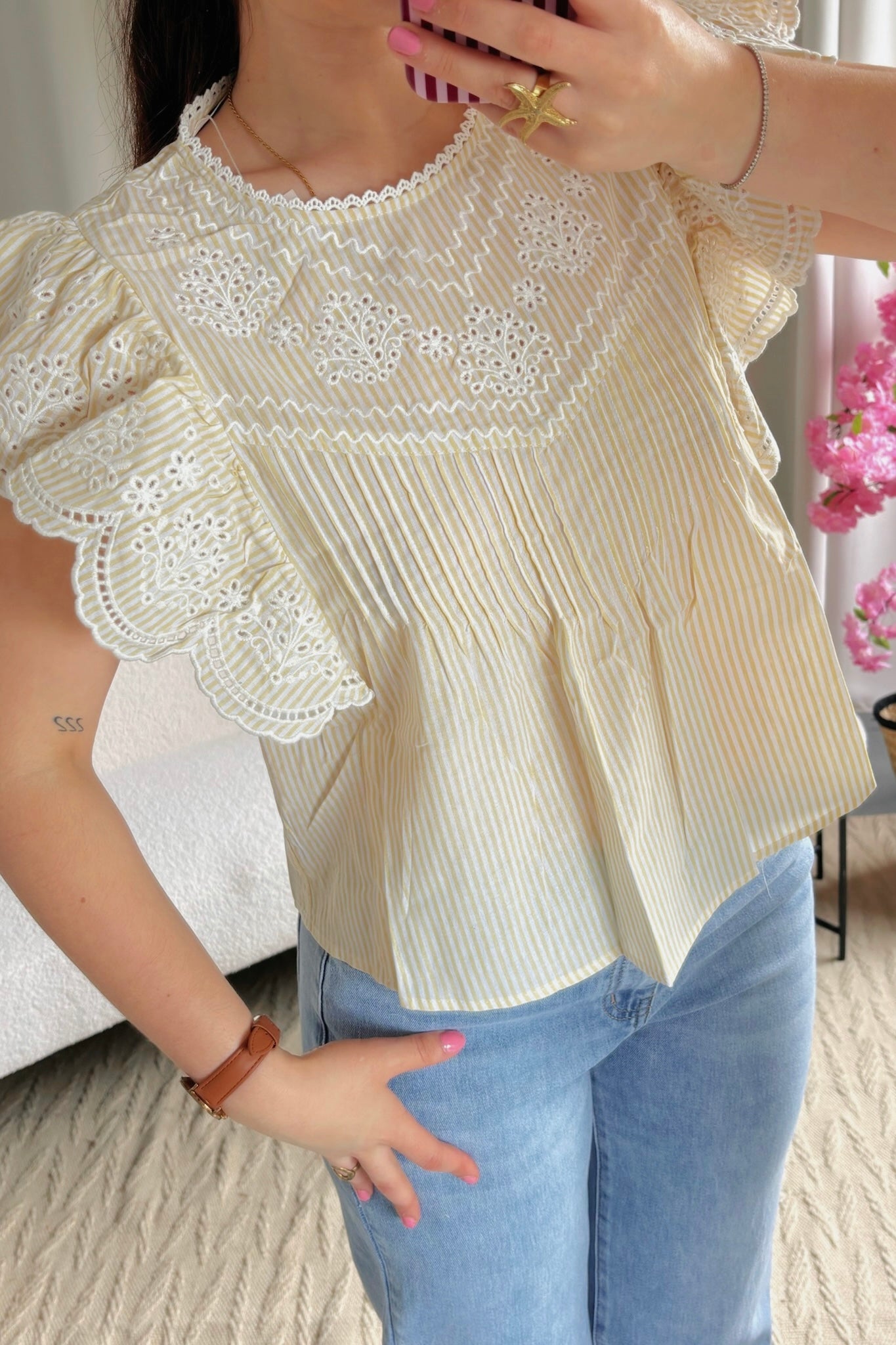 Blouse GABY jaune
