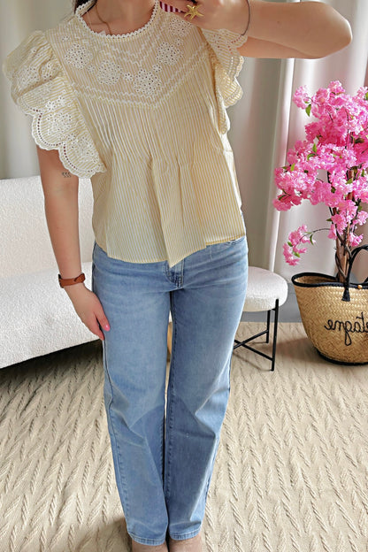 Blouse GABY jaune