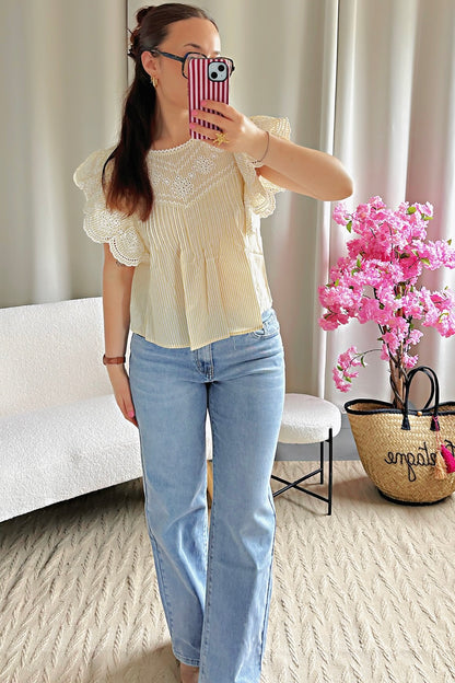 Blouse GABY jaune