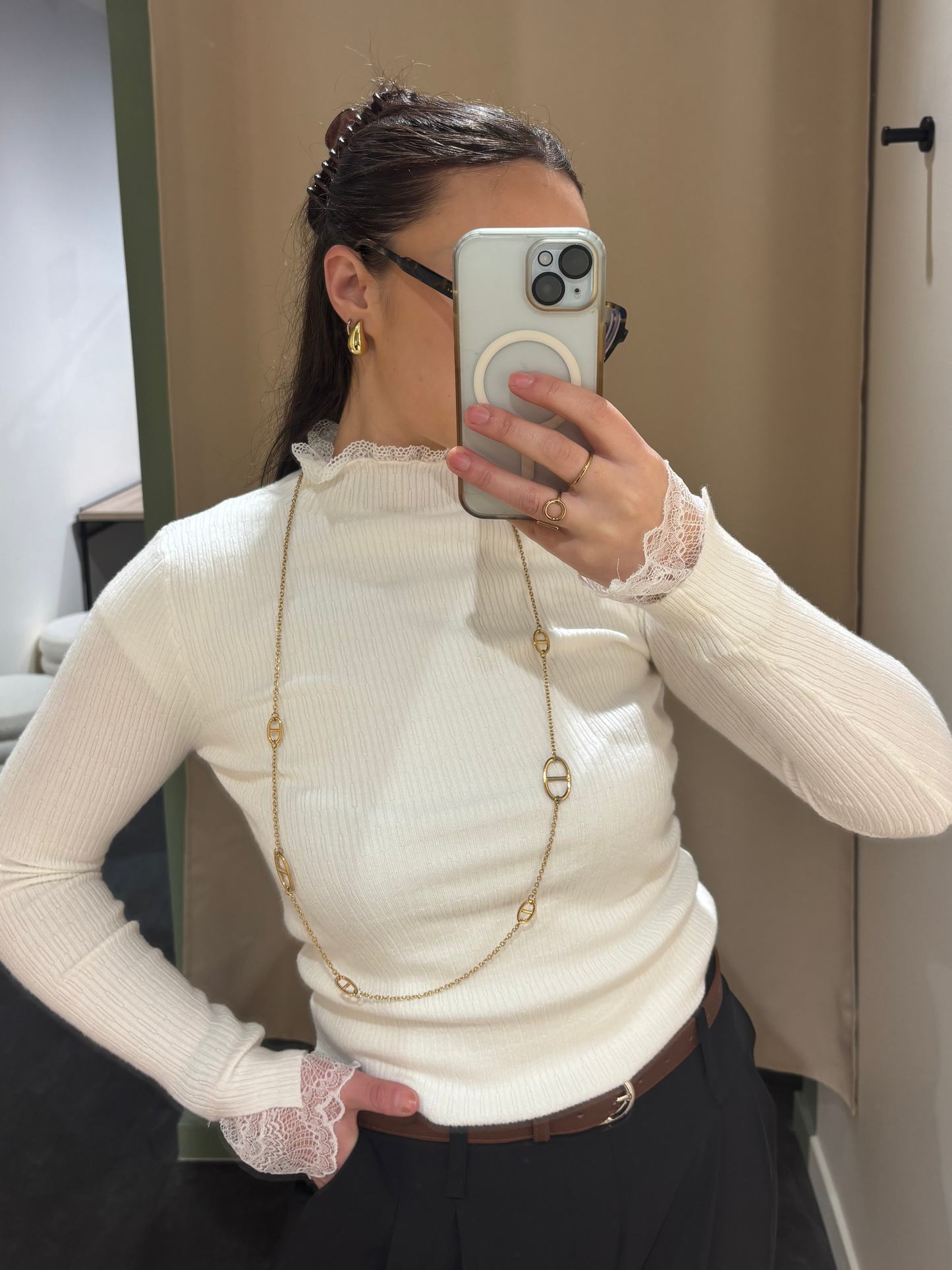 Sous pull DÉLIA blanc
