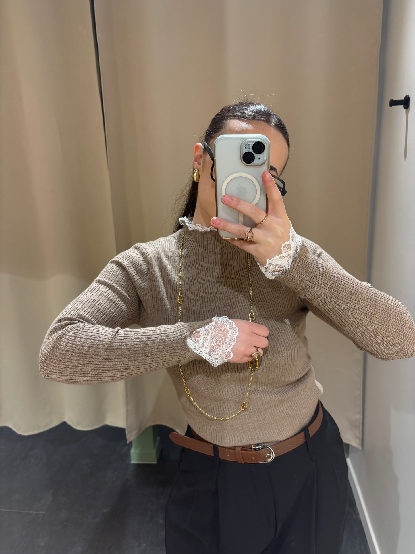 Sous pull DÉLIA beige