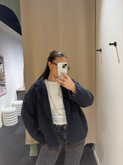 Veste FUZZY bleu marine