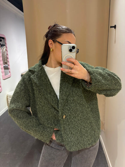 Veste FUZZY kaki