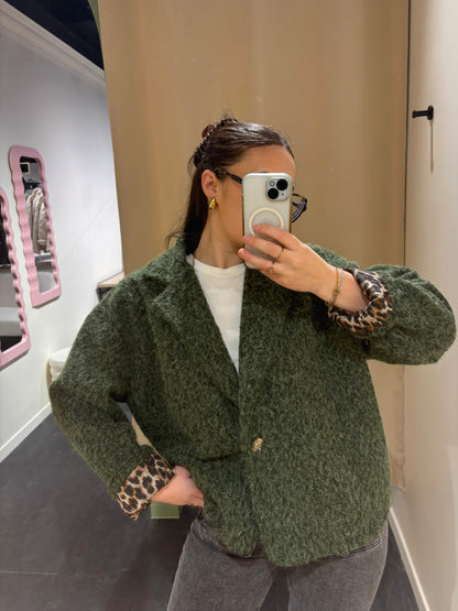 Veste FUZZY kaki