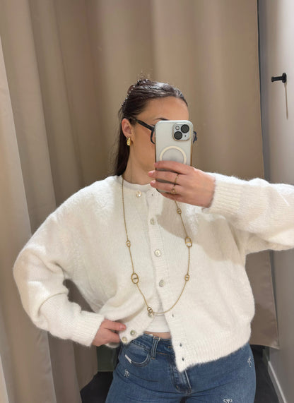 Cardigan COZY blanc