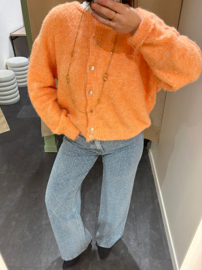 Cardigan COZY orange