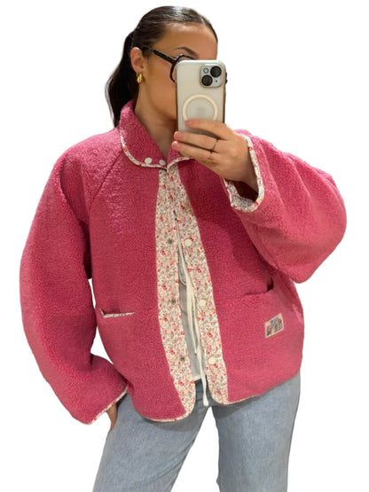 Veste polaire BLOOM rose