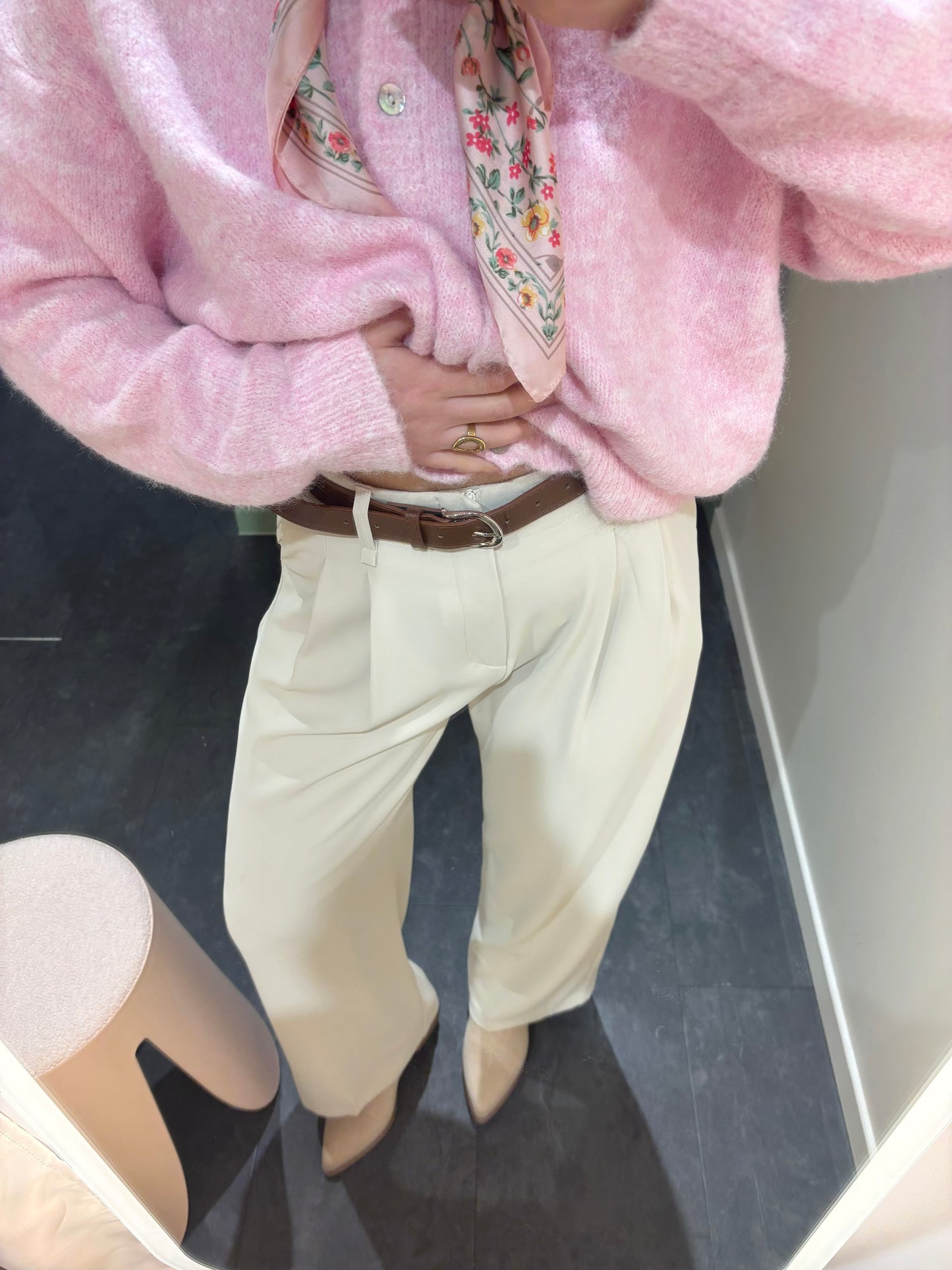 Pantalon TAYLOR écru