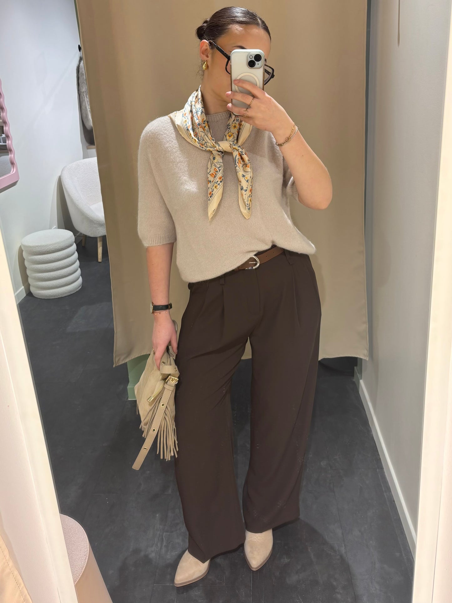 Pantalon TAYLOR chocolat