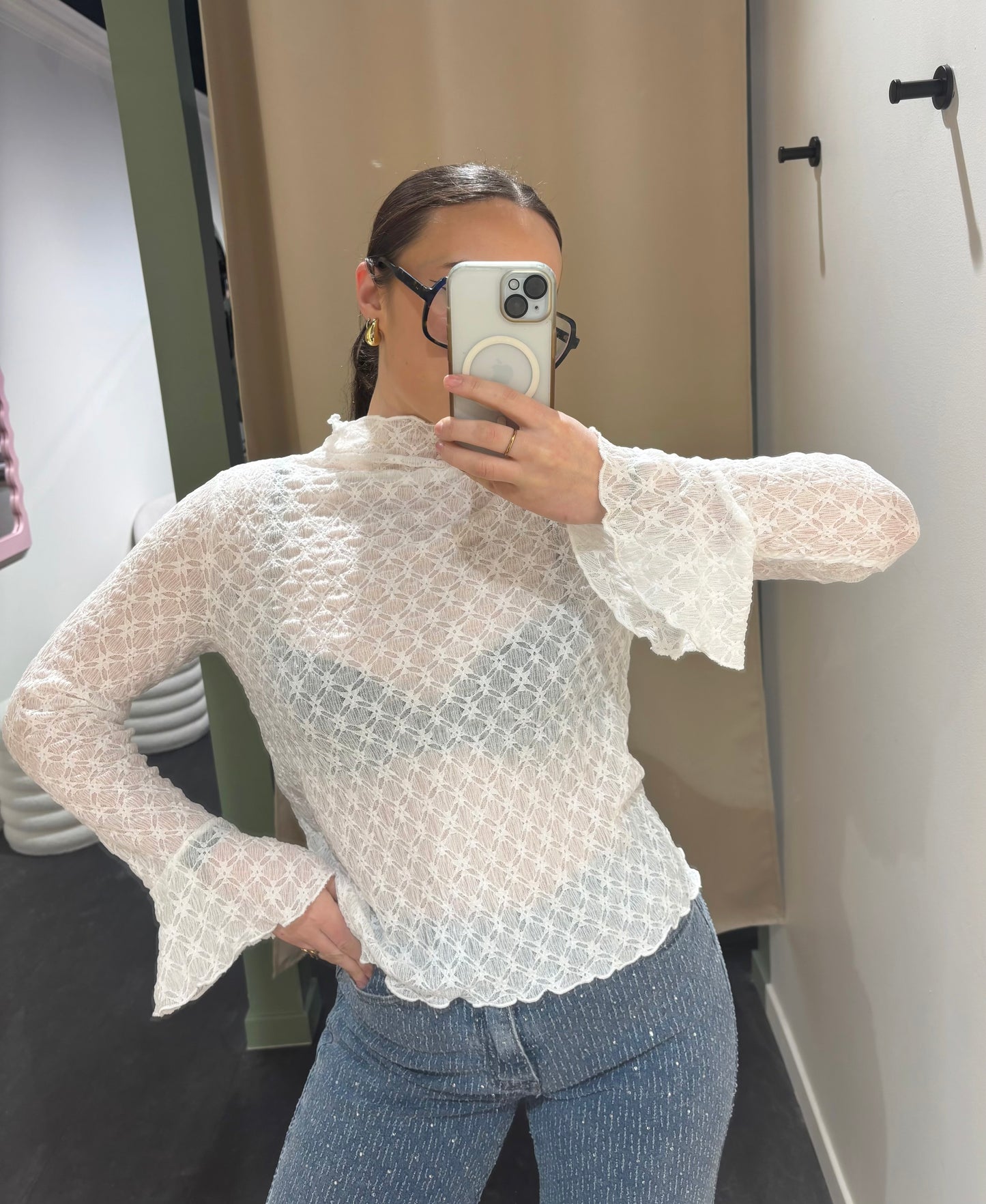 Top DIVA blanc