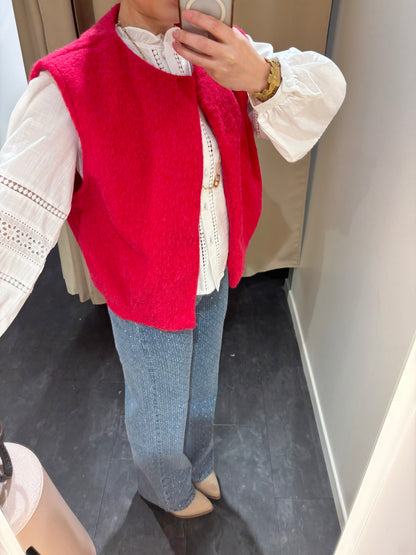 Veste ROMY framboise