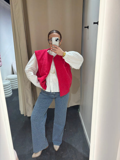 Veste ROMY framboise