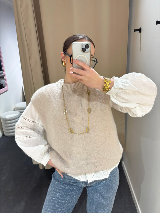 Pull LIVIA beige