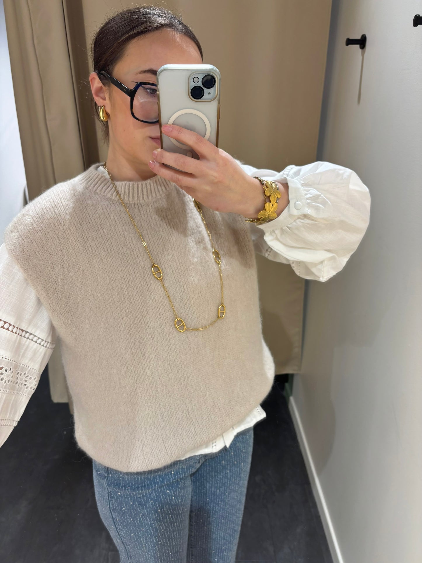 Pull LIVIA beige
