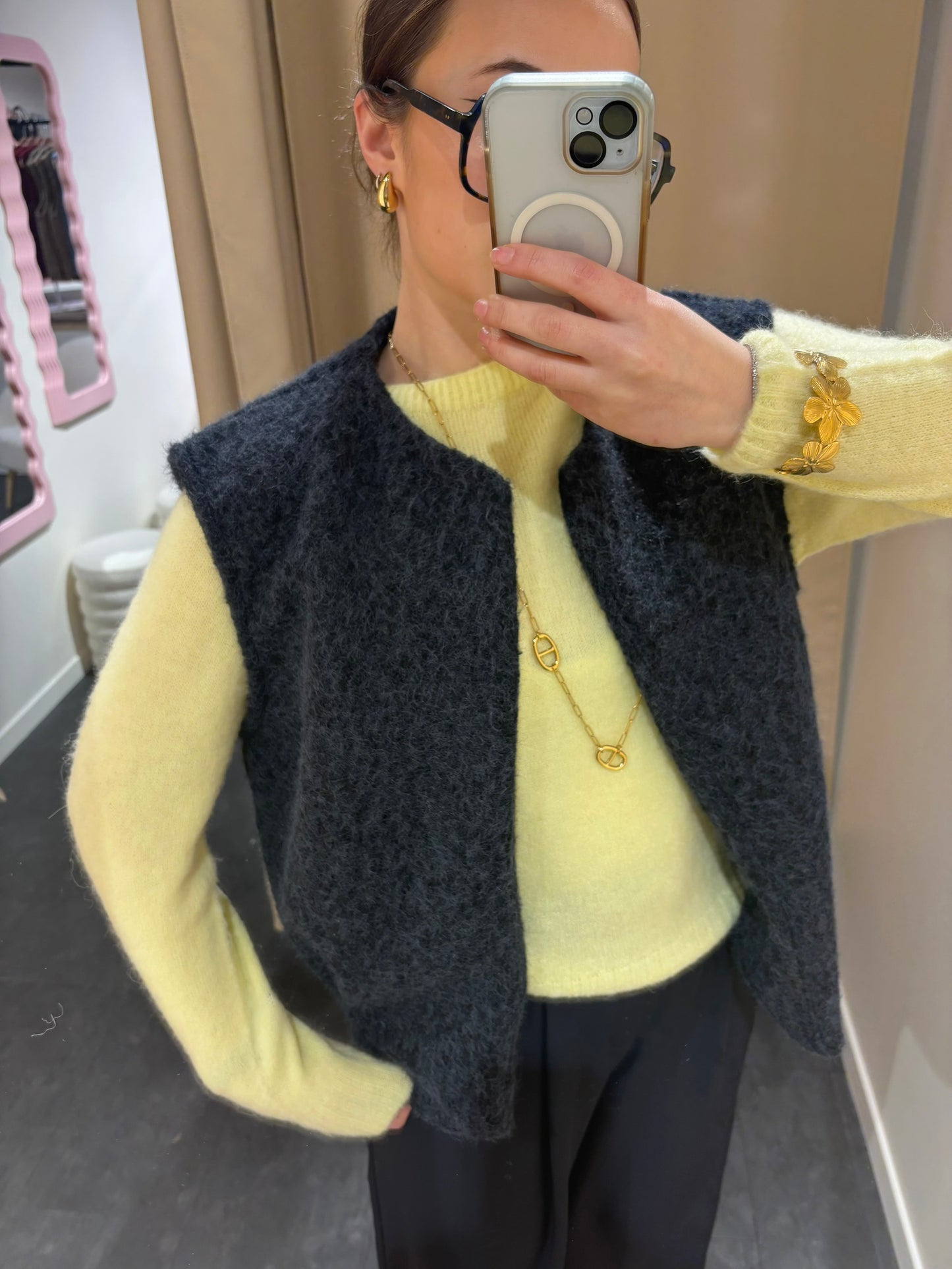 Veste ROMY bleu marine