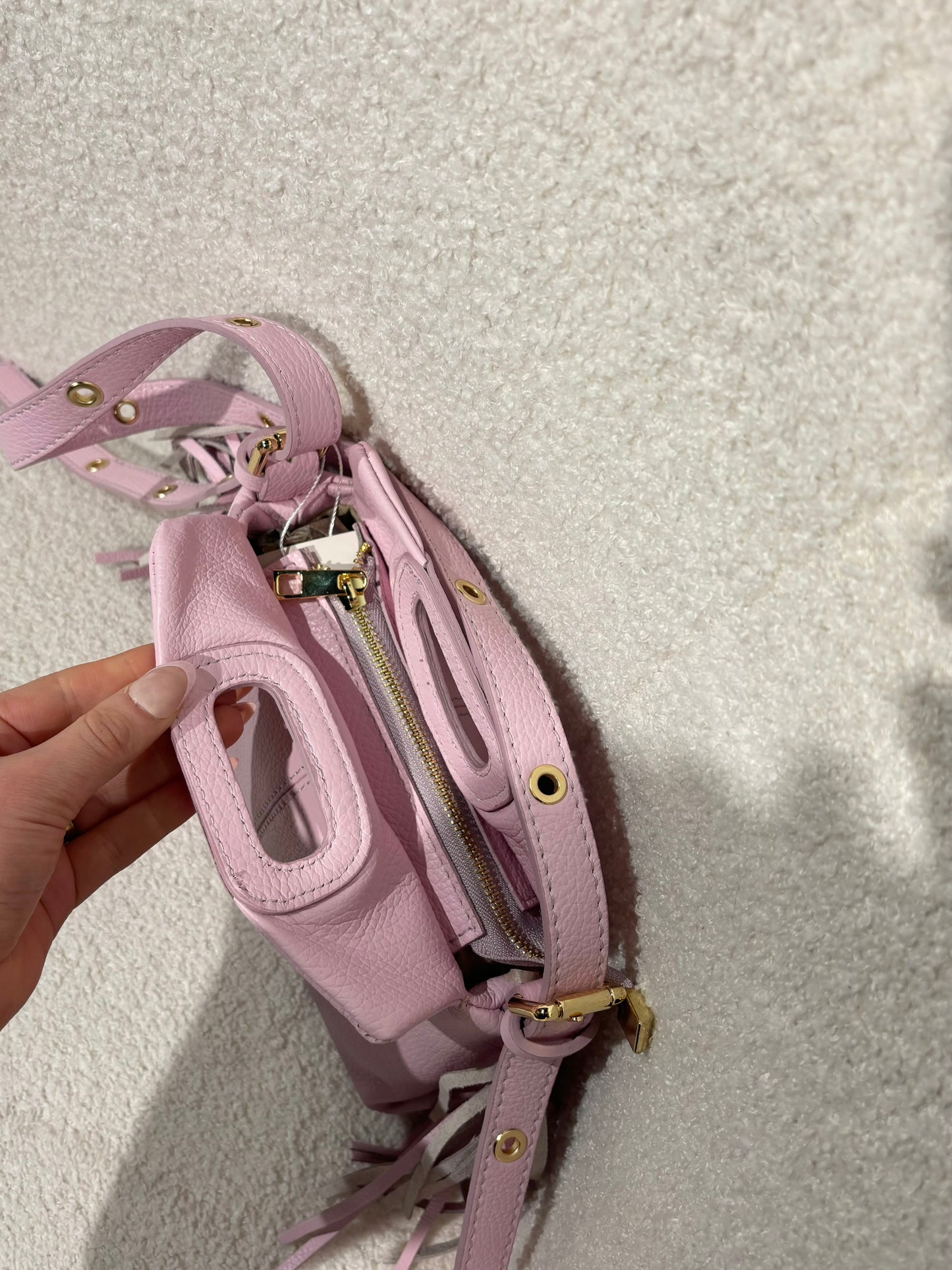 Sac MUSE rose mat
