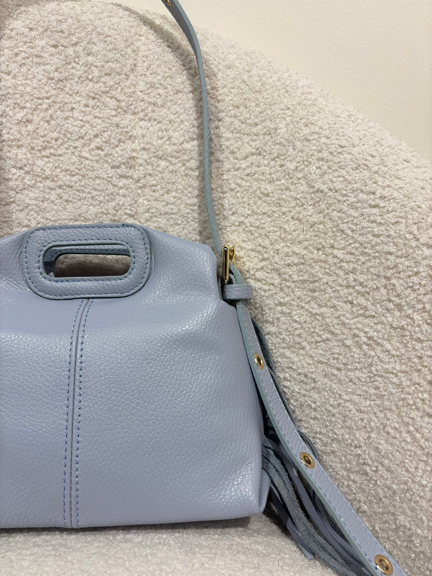Sac MUSE bleu ciel mat
