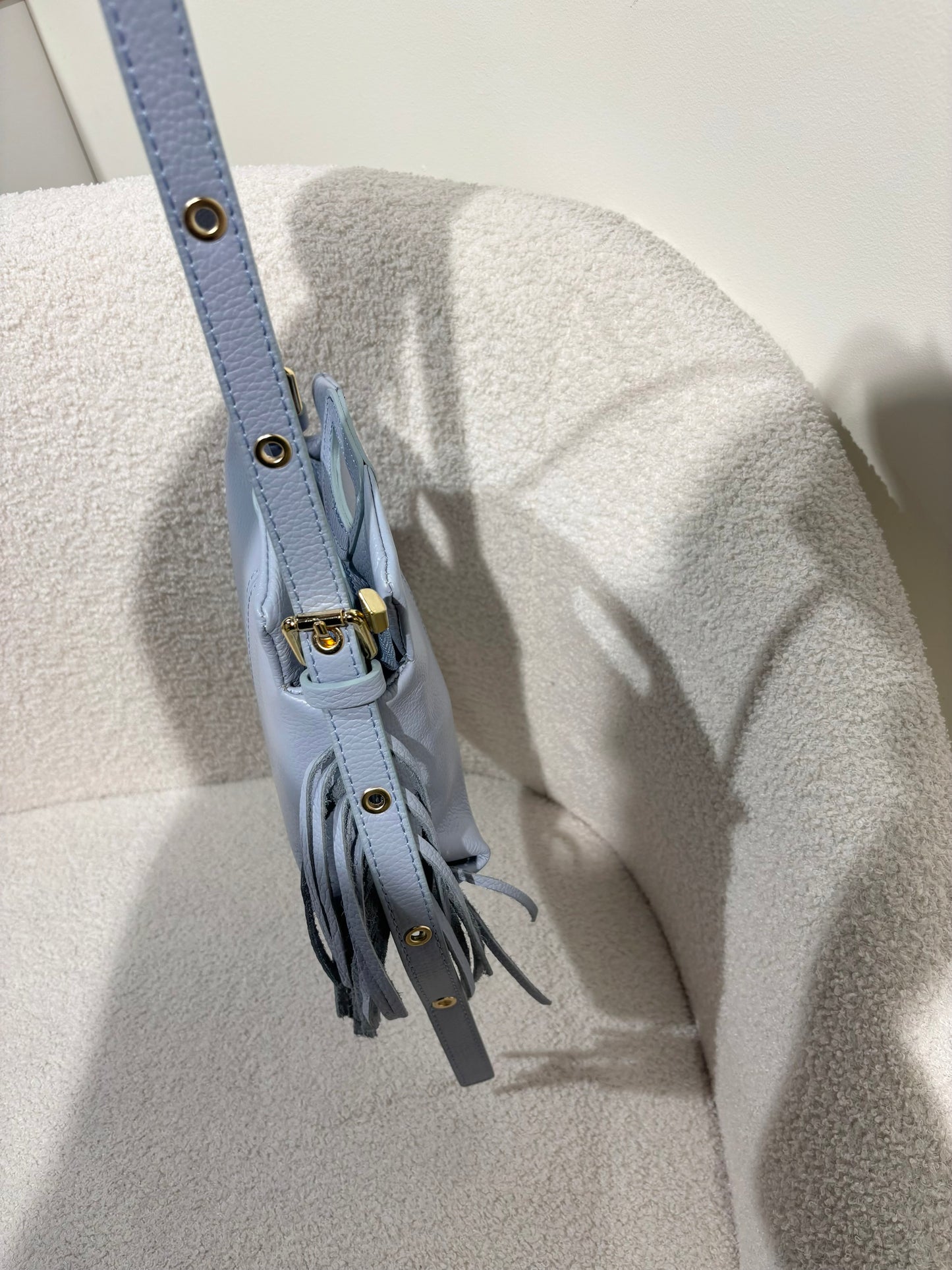 Sac MUSE bleu ciel mat