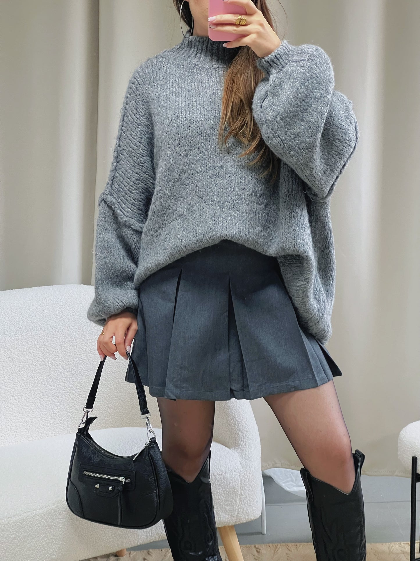 Pull FALLON gris