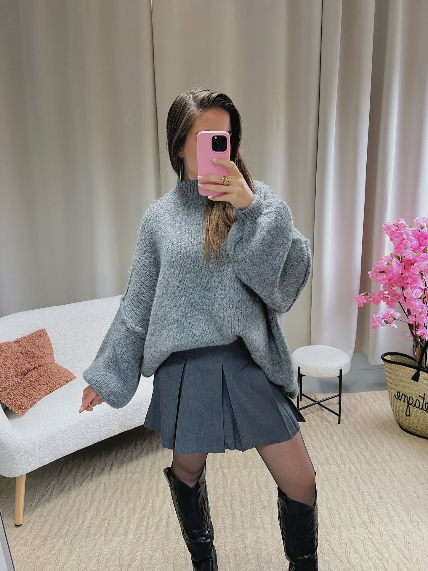 Pull FALLON gris