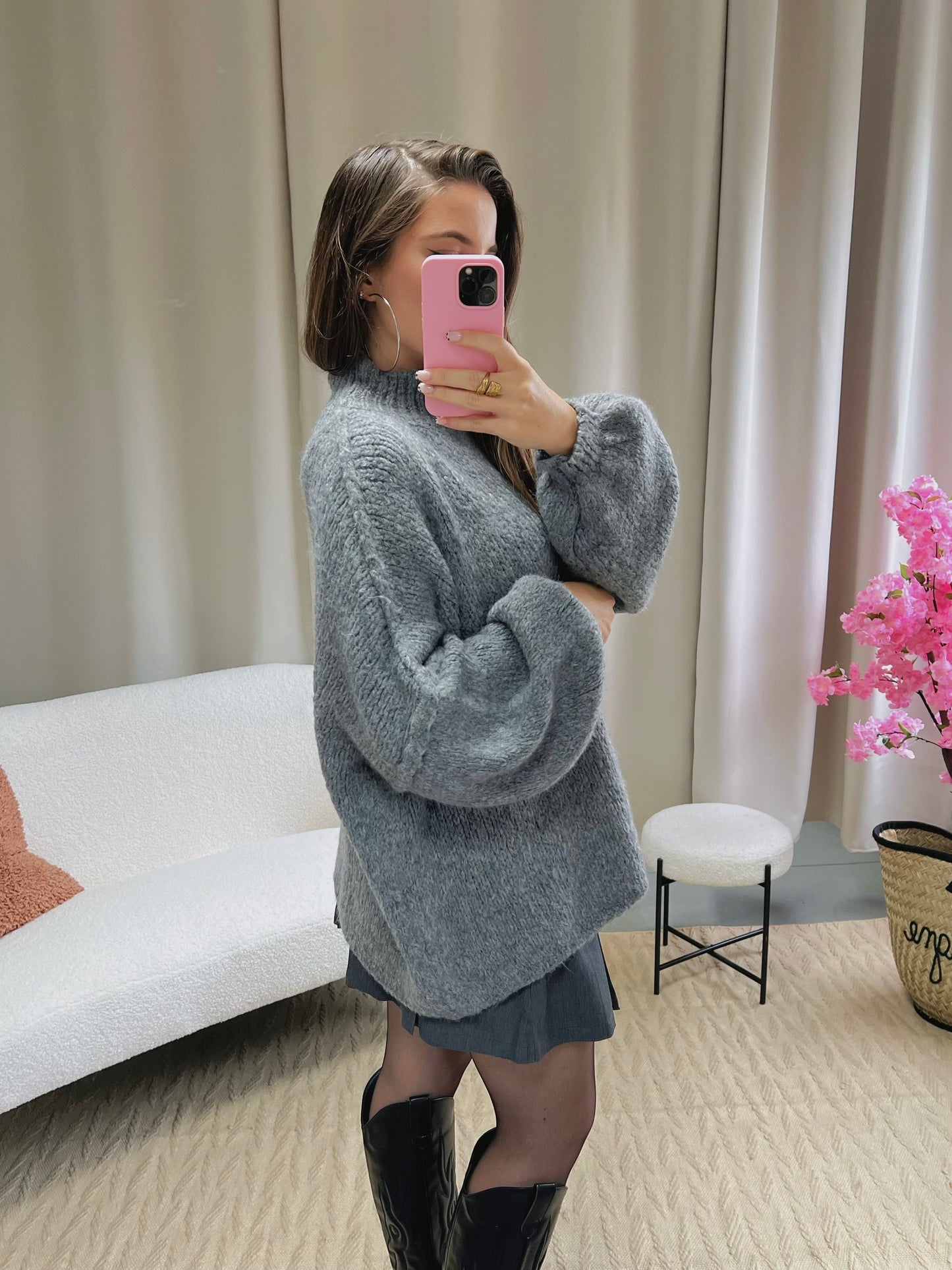 Pull FALLON gris