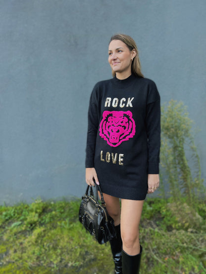 Robe pull ROCK LOVE