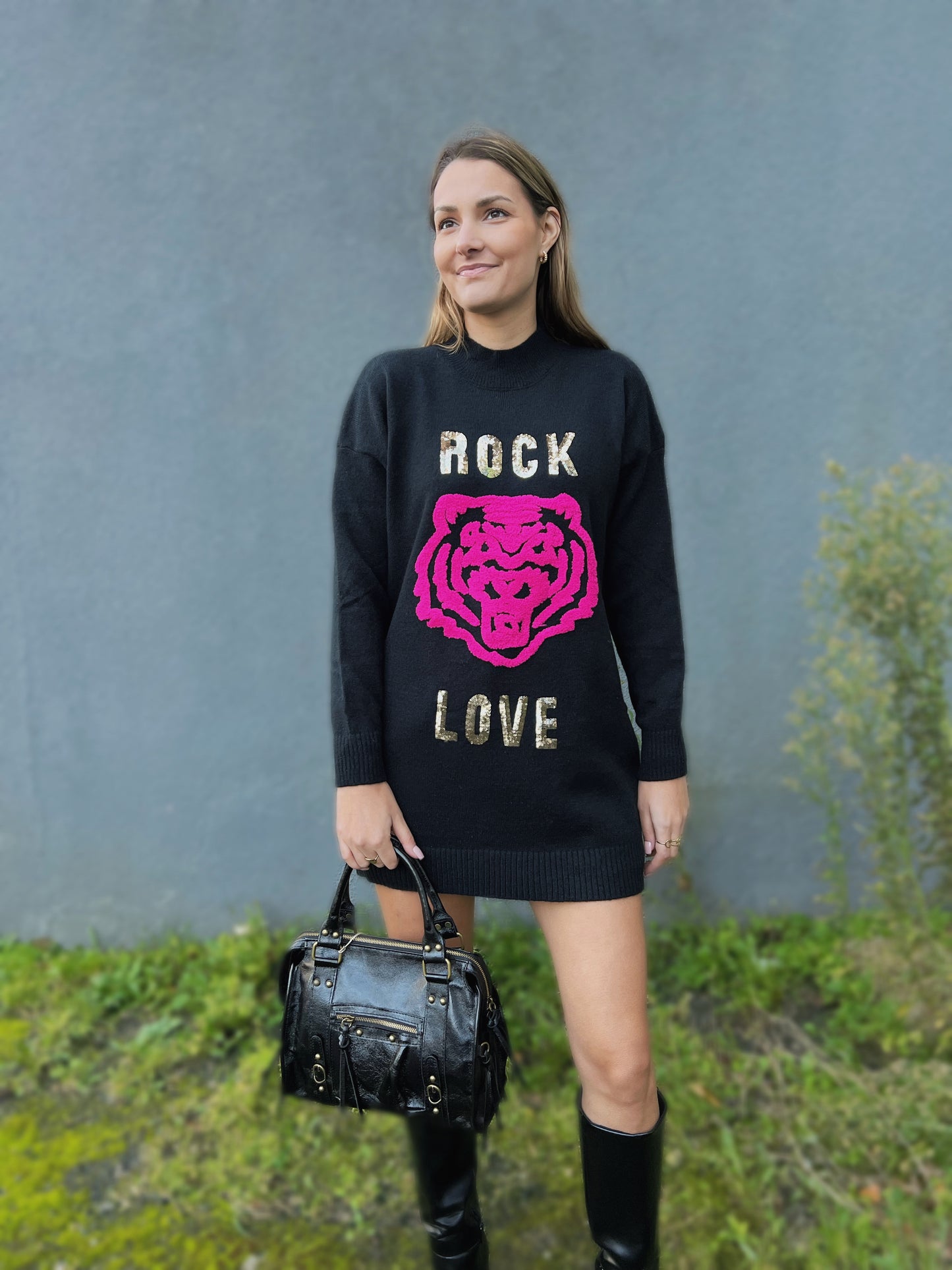 Robe pull ROCK LOVE