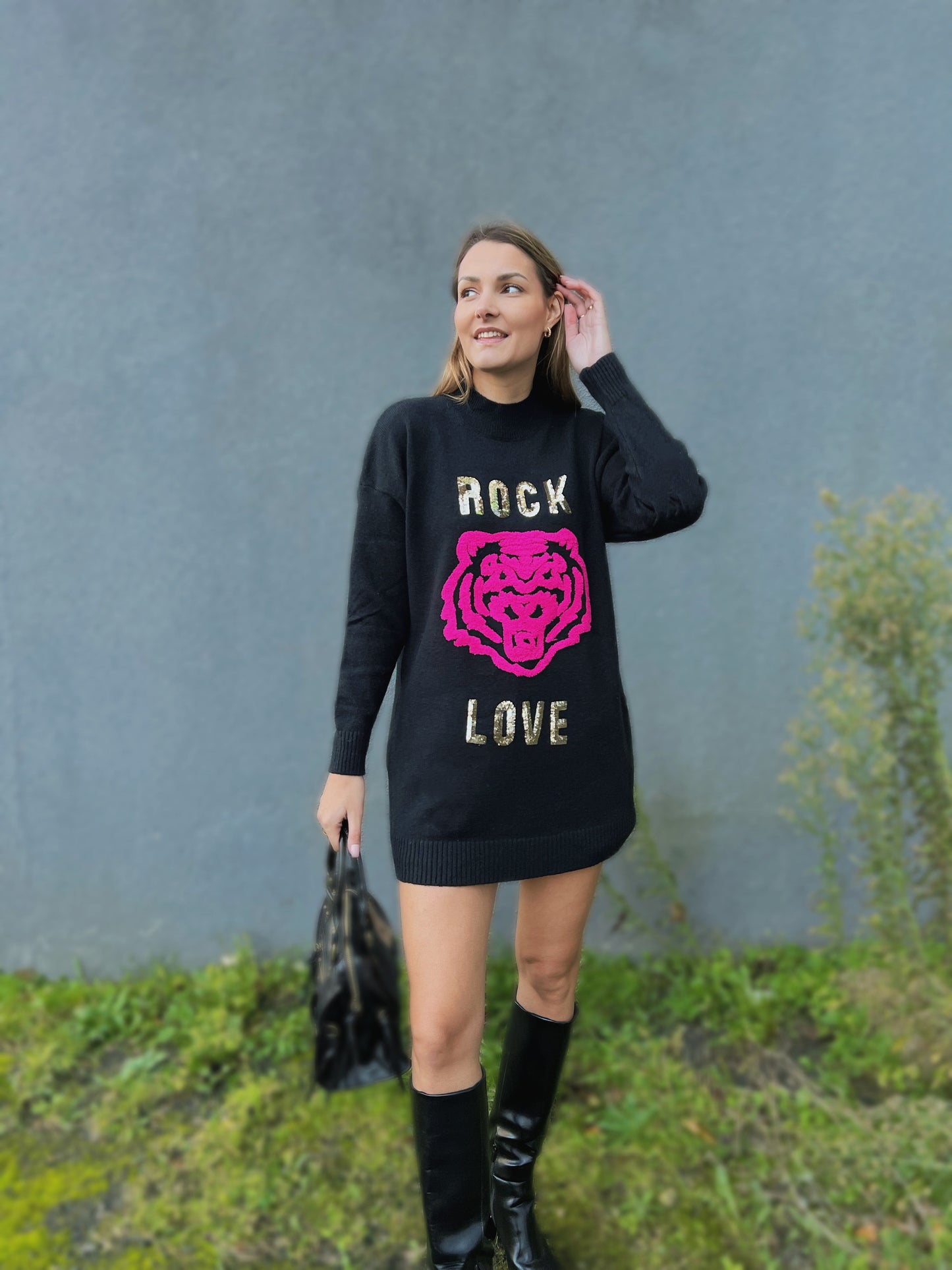 Robe pull ROCK LOVE
