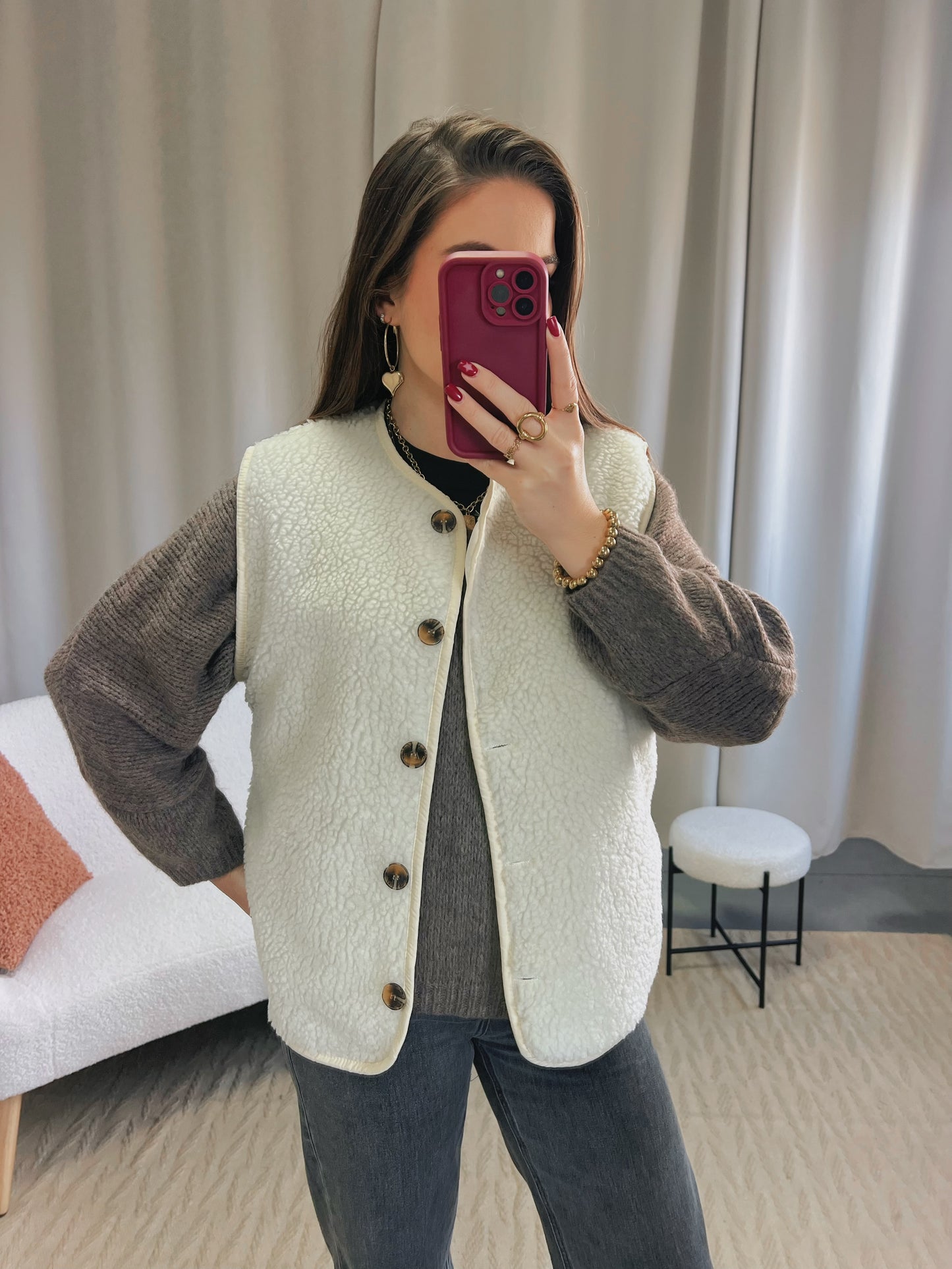 Veste NOUT écru