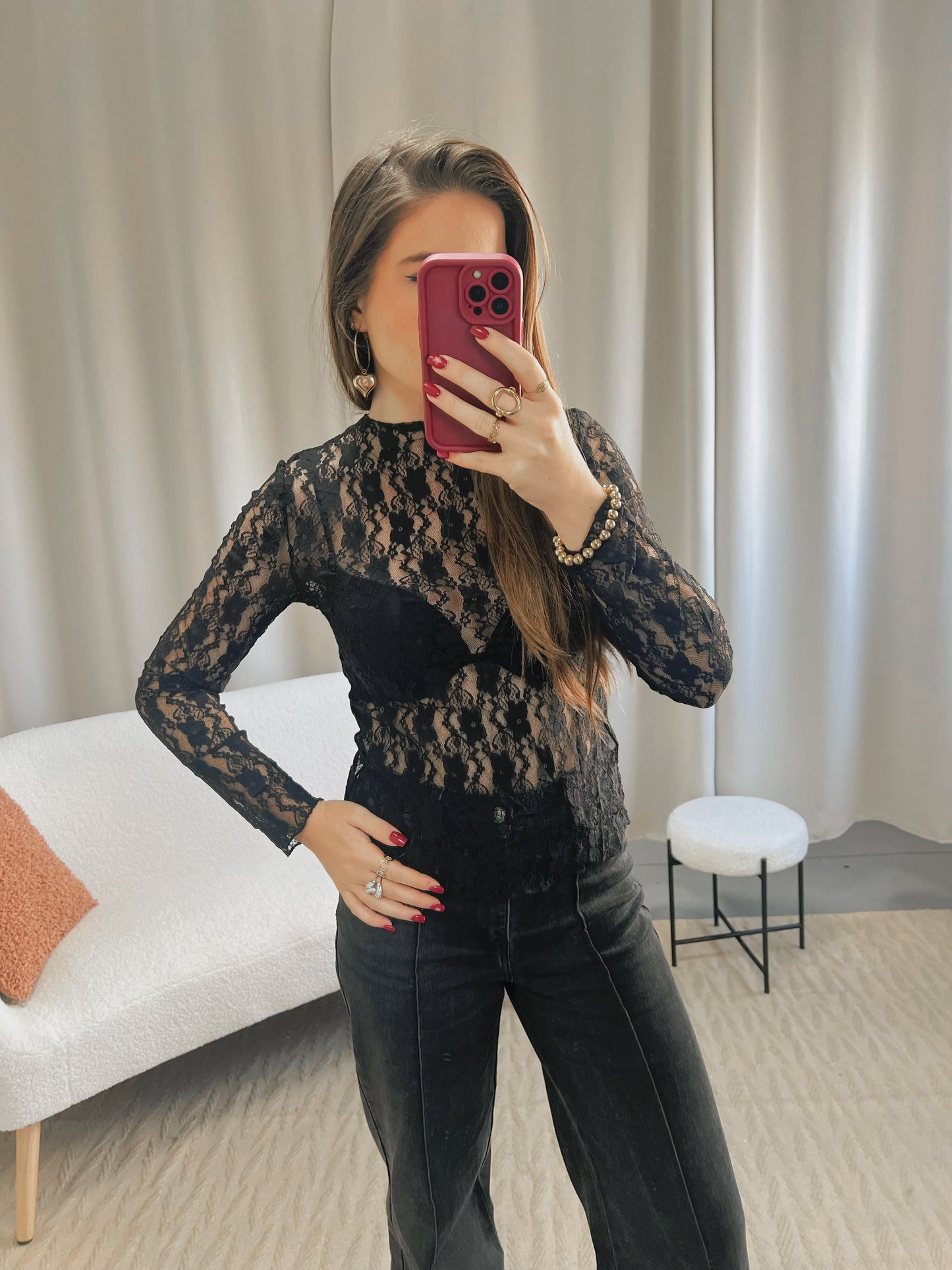 Top LUCIA noir