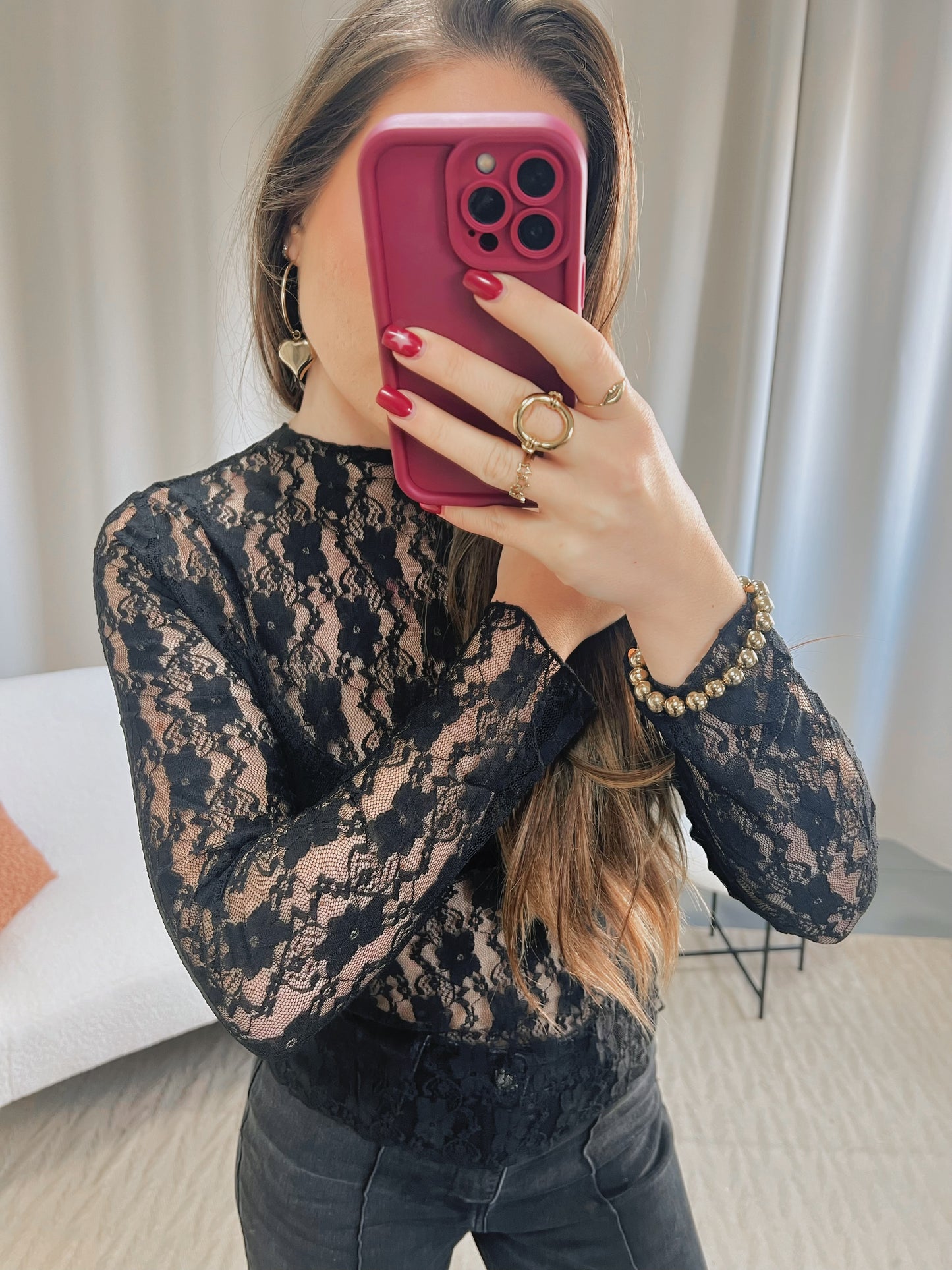 Top LUCIA noir