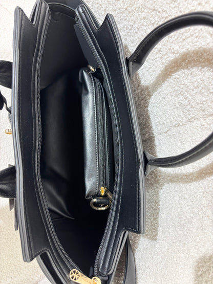 Sac HÉLIO noir en similicuir