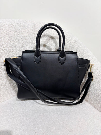 Sac HÉLIO noir en similicuir