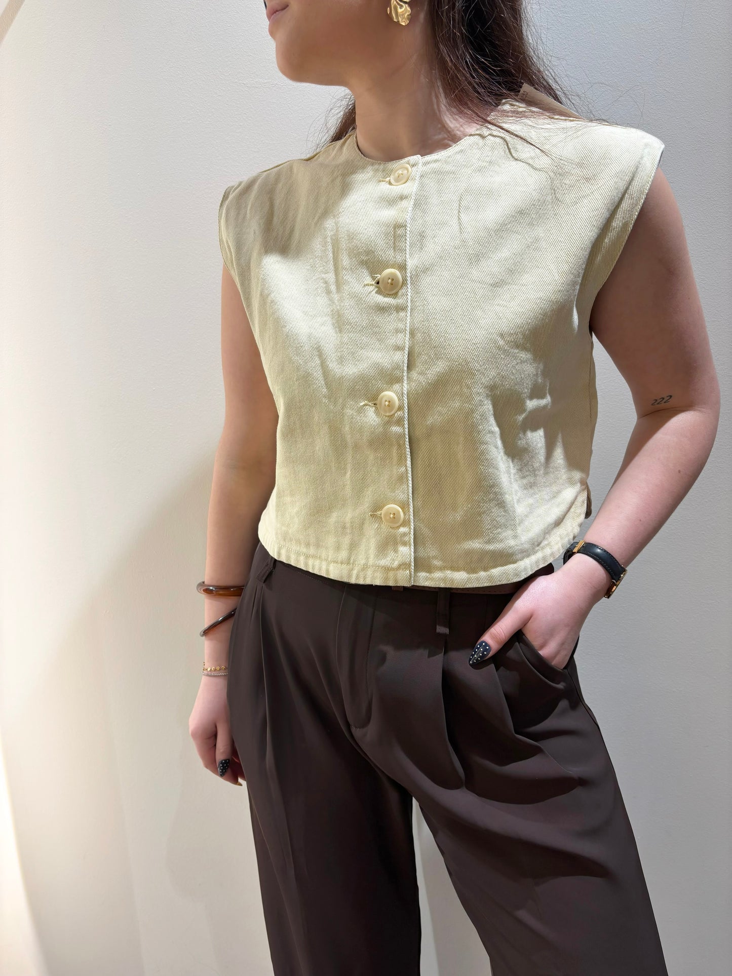 Veste CANDY jaune