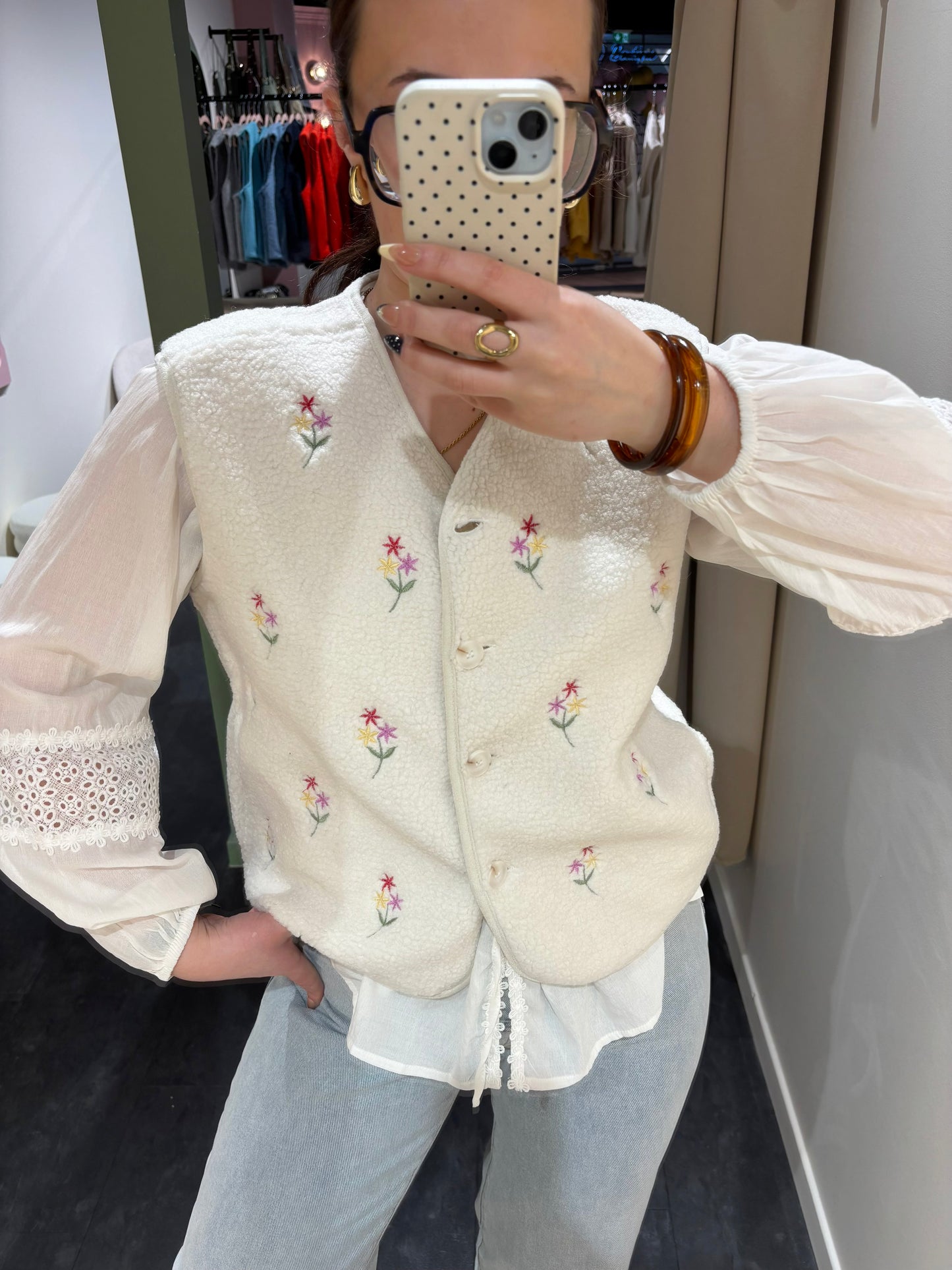 Veste MOLLY blanche