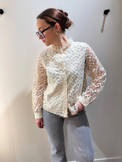 Chemise MARGUERITE blanche