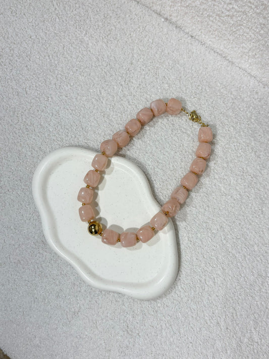 Collier HORIA rose