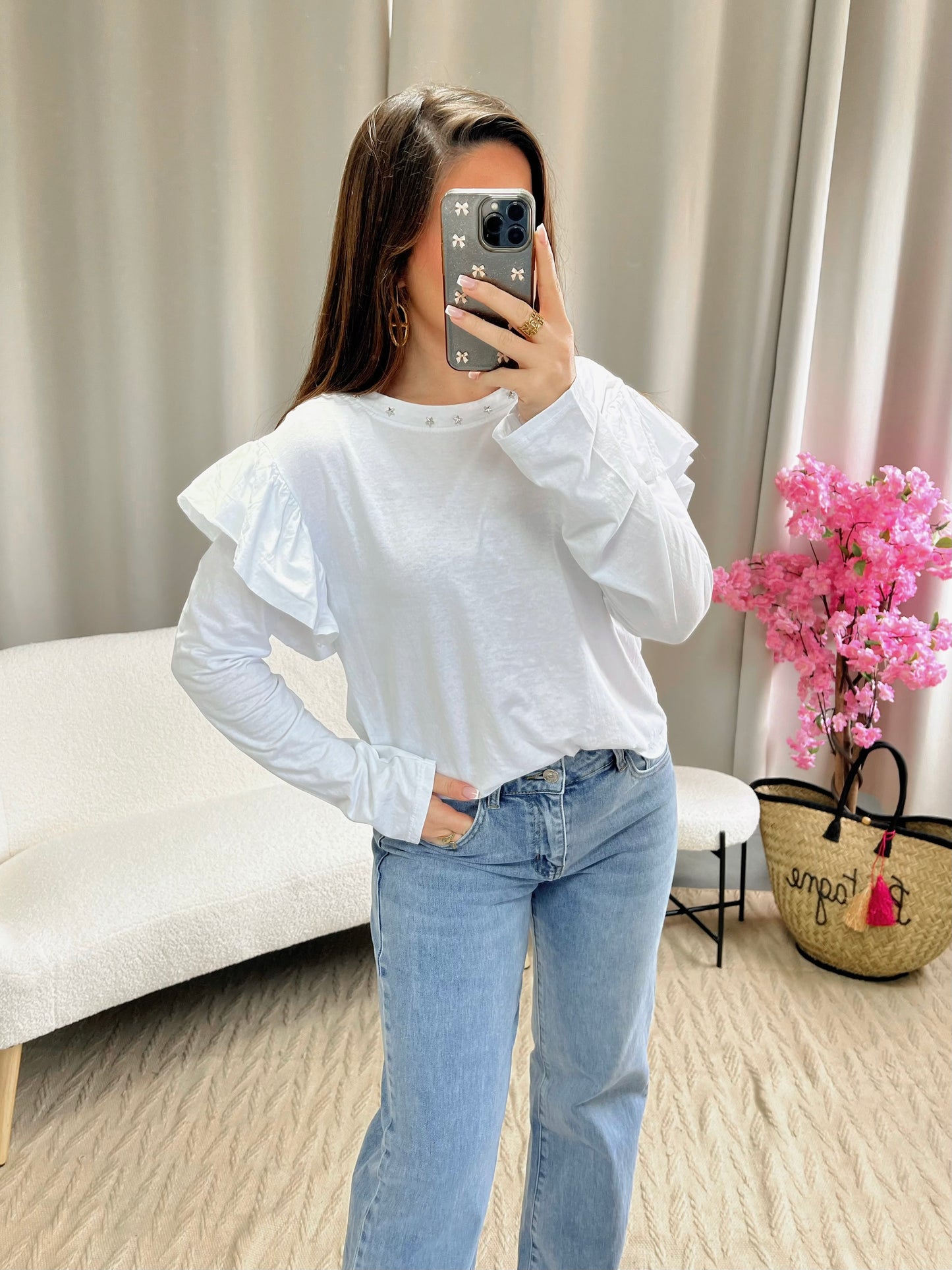 Tee-shirt MILA blanc