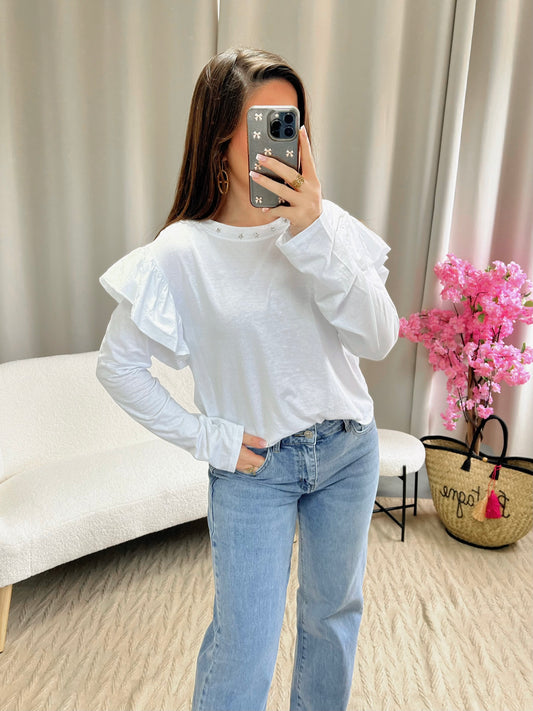 Tee-shirt MILA blanc