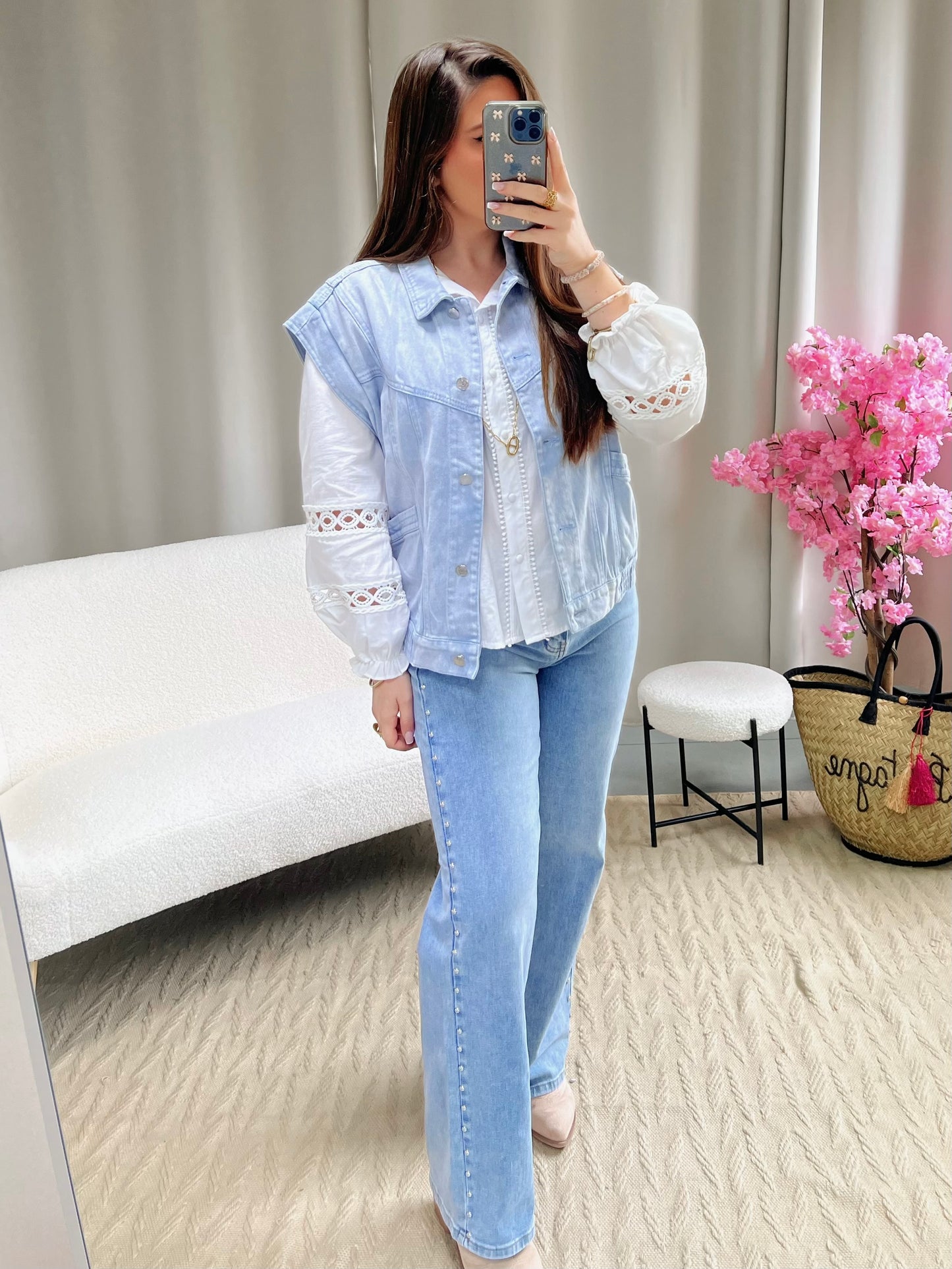 Veste ROCK bleu